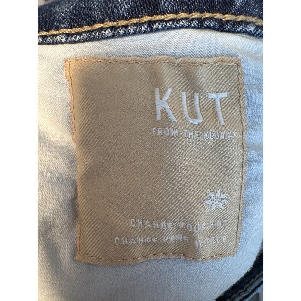 KUT from the Kloth Maya High Rise Fab Ab Wide Leg Jeans - Picture 7 of 7
